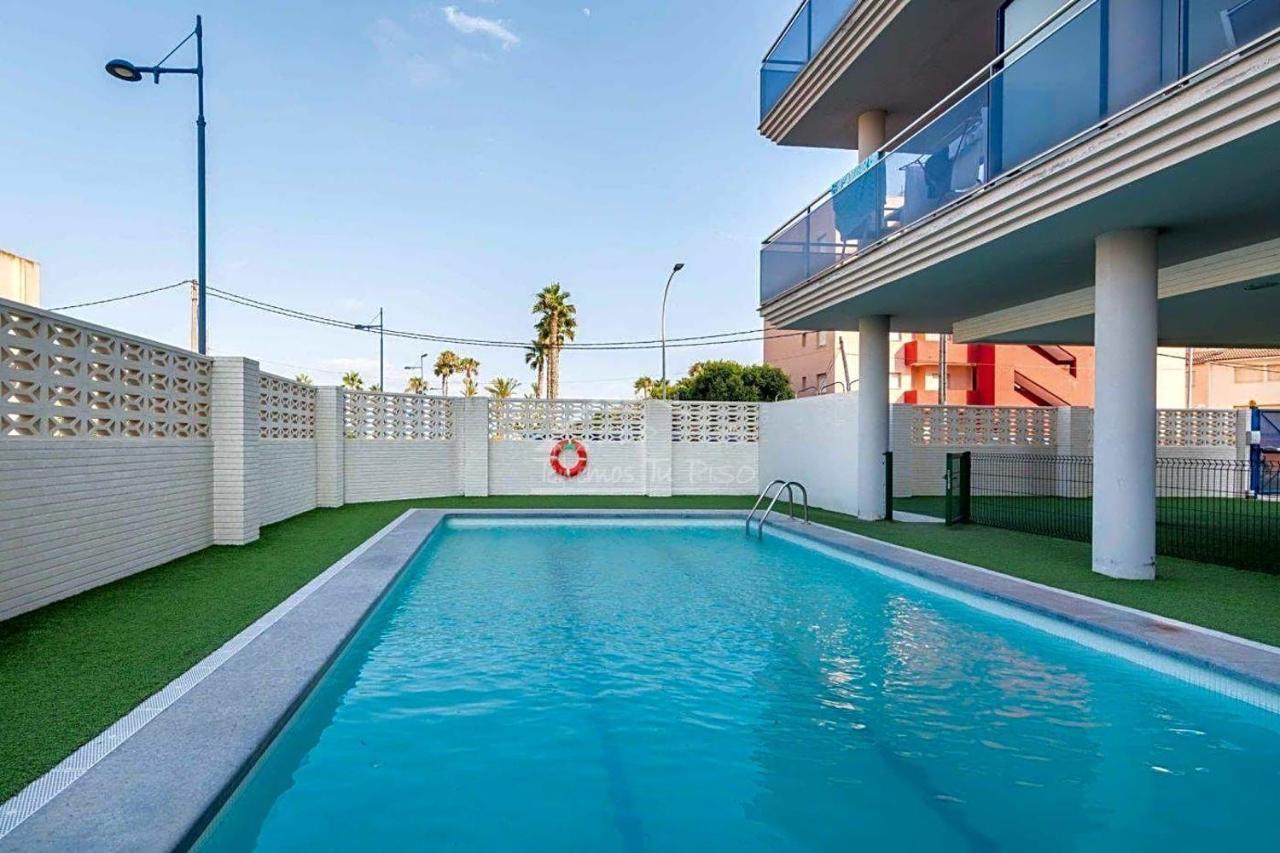 Апартаменты Atico Aqua Peniscola, 1ª Linea De Playa, Parking Y Piscina Экстерьер фото