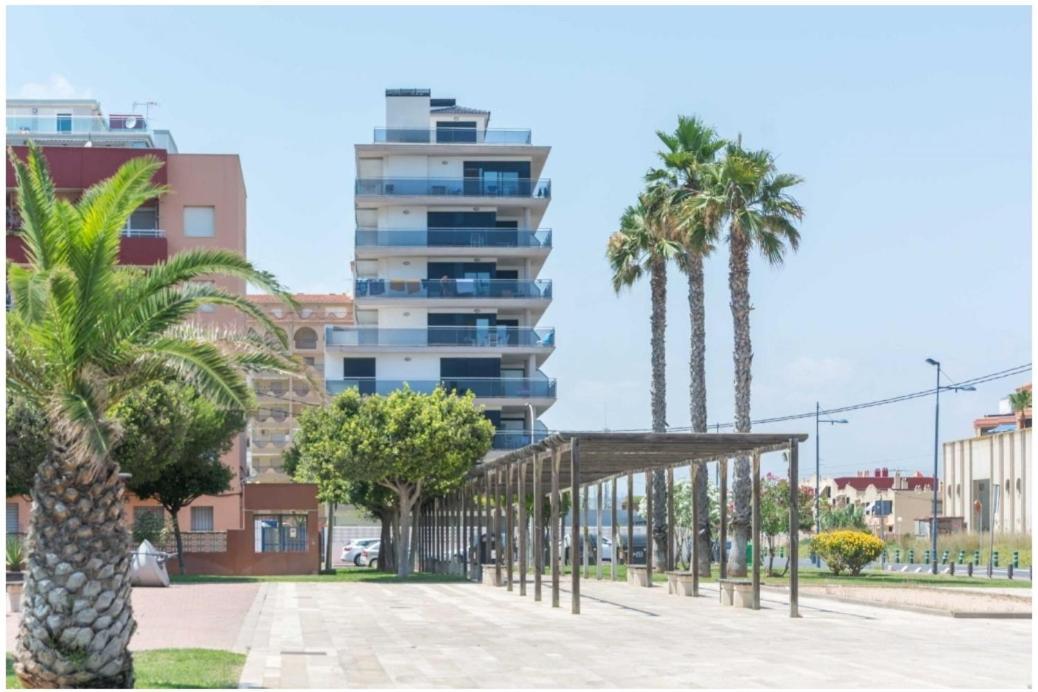 Апартаменты Atico Aqua Peniscola, 1ª Linea De Playa, Parking Y Piscina Экстерьер фото